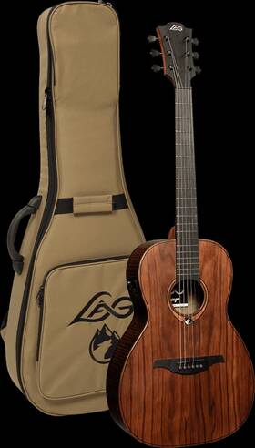 Lag Guitars 700166373051 Sauvage Parlor Acoustic-electric