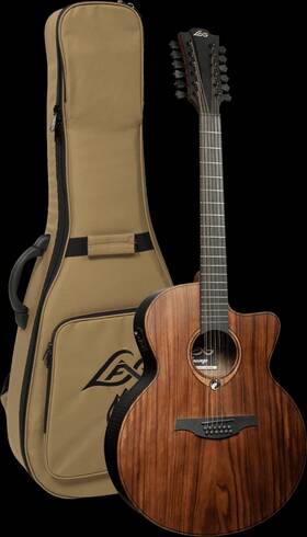 Sauvage-j12ce Lag Guitars Sauvage Jumbo 12 Cordes Strings Acoustic-electric
