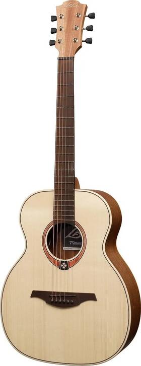T70te-nat Lag Guitars Tramontane 70 Travel Acoustic-electric Satin