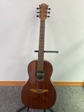 R7a014731 Lag Guitars T98pe Tramontane Acoustic-electric Parlor Guitar 6-strin