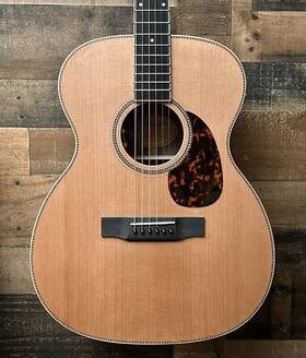Om-03e Larriv E Larrivee Limited American Black Walnut Acoustic Guitar