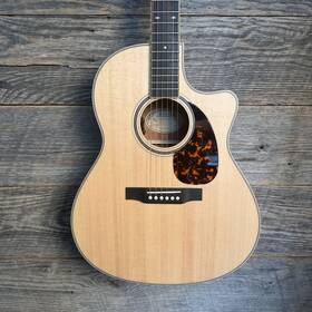 Larrivee Lv-40-mh-v Lv-40 Acoustic-electric Guitar - Mahogany With Element Bronze Pickup