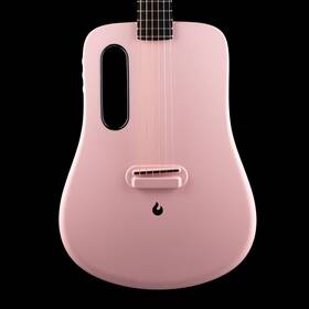 Lava 84lva000 Pre Owned Me 2 Pink Acoustic Electric Guitar With Ossc