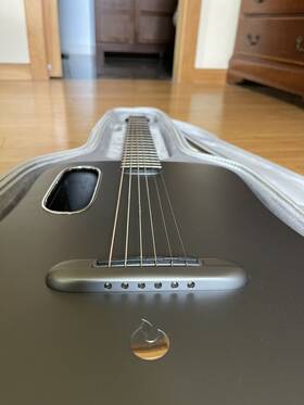 Lava 973024273948 Music Me 3 38 Inch Smart Guitar In Space Grey With Bag