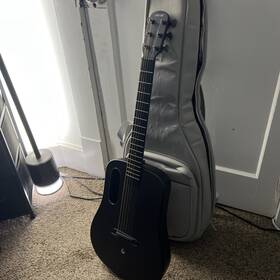Ctfw1116 Lava Me Air Carbon Guitar Black A87f