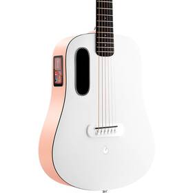 Lava Music 197881308155 Me Play 36 Inch A/e Guitar With Bag Light Peach-frost White Rf