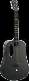 Bl-l3-ib Lava Music Blue 36inch Electric Acoustic Smart Guitar With Hilava Ice Ocean