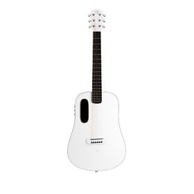 Lava Music Blue Original Acoustic Guitar With Freeboost Walnut Frost White