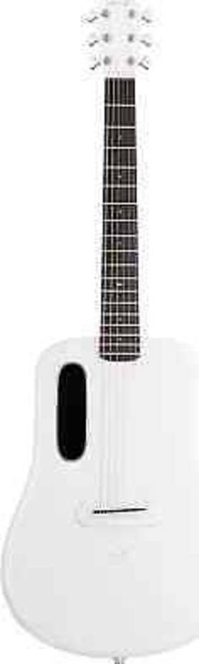L9210002 Lava Music Me 4 36 Inch With Airflow Bag Carbon Fibre Series White Finish