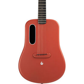 Me336redsb Lava Music Me 3 36inch Smart Guitar In Red With Space Bag