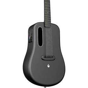 Me338sp-grey Lava Music Me 3 38 Inch Acoustic-electric Guitar With Space Bag Grey