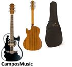 Lbq4ebt Hohner Jimenez Bajo Quinto Black Acoustic Electric 842659100782