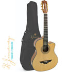48667411531 Lg3ce Jimenez El Maestro Classical Cutaway Acoustic Electric Guitar