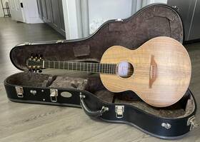 S-35w Lowden Figured Walnut With Cherry/walnut Neck Acoustic Guitar