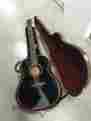 Ls-400 Rare Yamaha Bl Black Acoustic Guitar Mij With Custom Rmc Preamp Ohsc