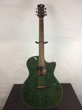 Luna 730553856525 Excellent Gypsy Grand Concert Acoustic-electric Guitar Eucalyptus Top Tea