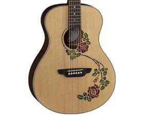 Luna Guitars 810102934420 Oracle Rose Spruce Acoustic/electric Guitar - Gloss Natural Used