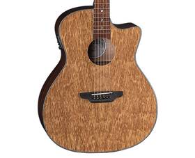 Luna Guitars 810102934444 Gypsy Eucalyptus A/e Guitar - Gloss Natural Used