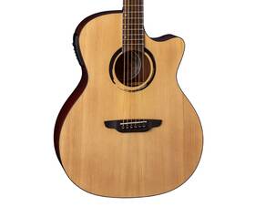 Luna Guitars 814064021303 Wabiegc Wabi Sabi Grand Concert Solid Top Acoustic/electric Guitar - Used