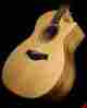 M028002111001000000-b8502 Grand Auditorium Western Cedar Taylor Custom Bto Red Acoustic Electric Guitar 0887766047544