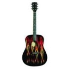 Mafl Dreadnought Acoustic Guitar In High Gloss Black 809312000971