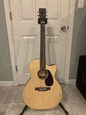 10gpc16e-02 Martin Gpc-10 E Special Acoustic Electric Guitar - All Solid Wood