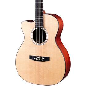 11000cjr-10el Martin 000 Jr-10e Left-handed Auditorium Cutaway Acoustic-electric Guitar