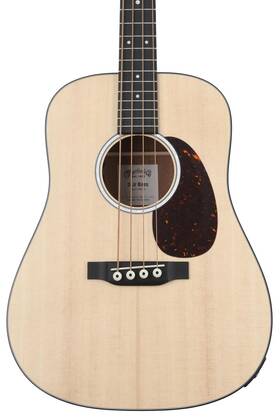 11djr10ebass-01 Martin D Jr-10e Acoustic-electric Bass Guitar - Satin