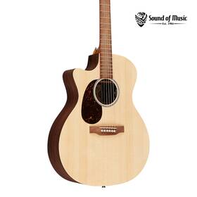 11gpcx2elcoco Martin Gpc X2e Left Handed Acoustic-electric Guitar With Softshell Case - Cocobolo