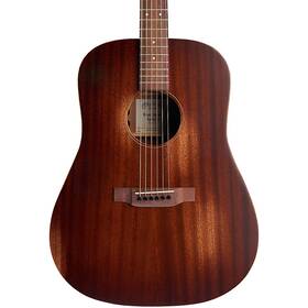 11spdestreetmaster Martin 15 Style Streetmaster Dreadnought A/e Guitar Dark Stressed Mahogany