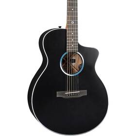 11special01110 Martin Sce Custom Road Series Koa Acoustic-electric Guitar Black