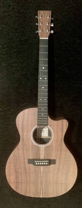 11spgpcx1ekoa Martin X Series Special Gpc-x1e All Koa Hpl Acoustic-electric Guitar Natural