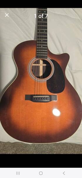 11spgpcx1erw Martin Gpc Special 16 Style Rosewood Grand Performance Acoustic-electric Guitar