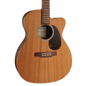 11spomcx2ezir Martin Omc-x2e Zircote Special Grand Auditorium A/e Guitar Solid Sapele Top