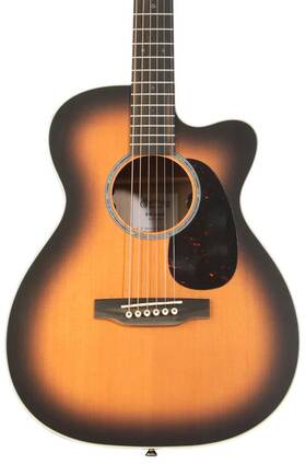 Martin 11y25000cjrewalburst 000c Jr-e Acoustic-electric Guitar - Vintage Burst