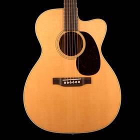 54mar039 Martin Used Custom Shop 000-18e Cherry Sitka Spruce Acoustic Electric With Ohsc