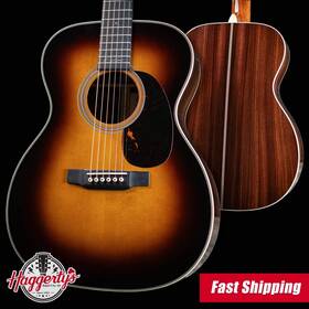 Ooo-28 Martin 729789036207 Ec Eric Clapton Signature Acoustic Guitar - 1935 Sunburst With Har
