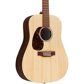 Martin 729789669924 Dx2e 12-string X Series Rosewood Left-handed Dreadnought A/e Guitar