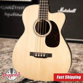 Martin 729789671668 Bc-16e Acoustic-electric Bass Guitar - Natural With Softshell Gig Bag