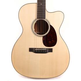 C23-070090 Martin Om 14-fret European Spruce And Cherry Acoustic-electric Natural