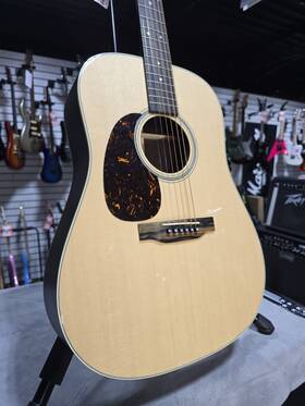 D-16el Martin Rosewood Left-handed - Natural With Gig Bag And Plek D #314