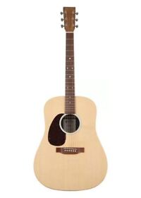 11dx2el-01 Martin D-x2e Left-handed Acoustic Electric Guitar Koa With Gigbag
