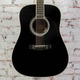 2575451 Martin D35 Johnny Cash Acoustic Guitar Black X5451