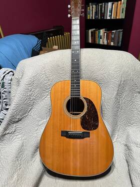 Dh35 Martin Acustic-electric Dreadnought Guitar Excellent Condition