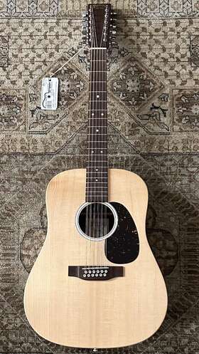 Dx2e-12 Martin Dx2e 12-string Dreadnought Acoustic-electric Guitar With Bag Setup #3473