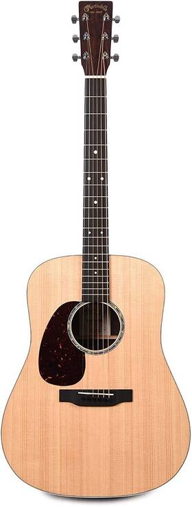 11d13el-01 Martin Guitars D-13el Ziricote Road Series Natural A/e Lefty Guitar