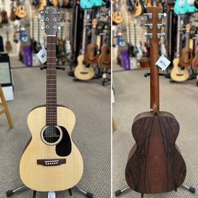 O-x2e Martin Solid Top Acoustic/electric Guitar With Case
