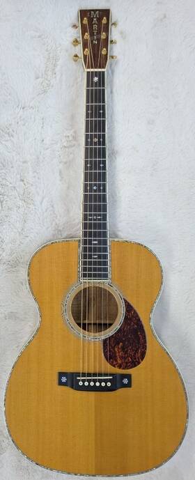 Om42koa Martin 2004 Om-42 Koa Custom Shop Limited Edition Acoustic Guitar With Case