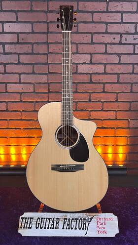 Sc10e-1007-u Martin 2022 Sc-10e Spruce Acoustic-electric Guitar - Natural With Dlx