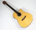 Maw-410cen Harmonia Dreadnought Electric Acoustic Cutaway Guitar Band Eq